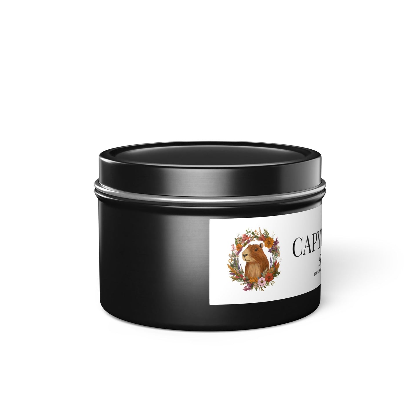Scented Tin Candles - CAPYBARA’S CAFE - Bring the Coffeehouse Vibes Home!