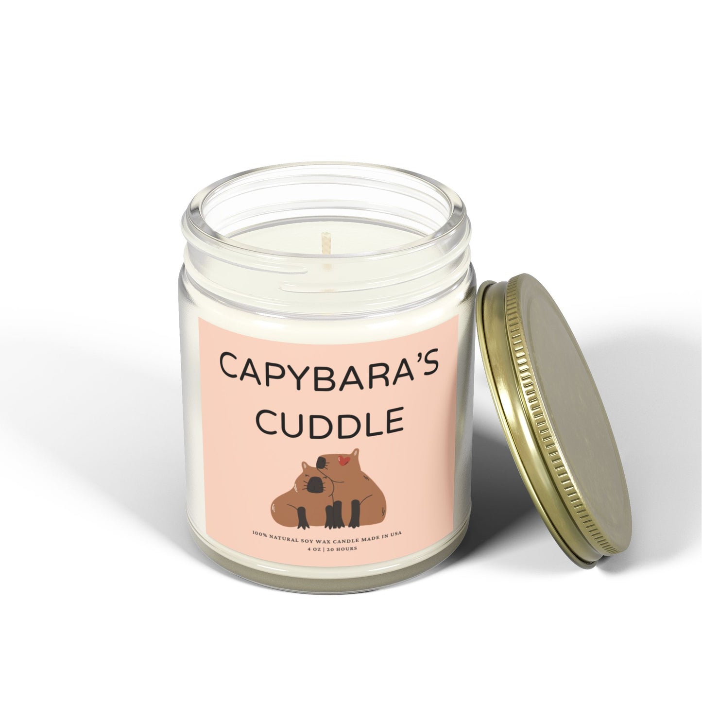 Capybara's Cuddle Candle