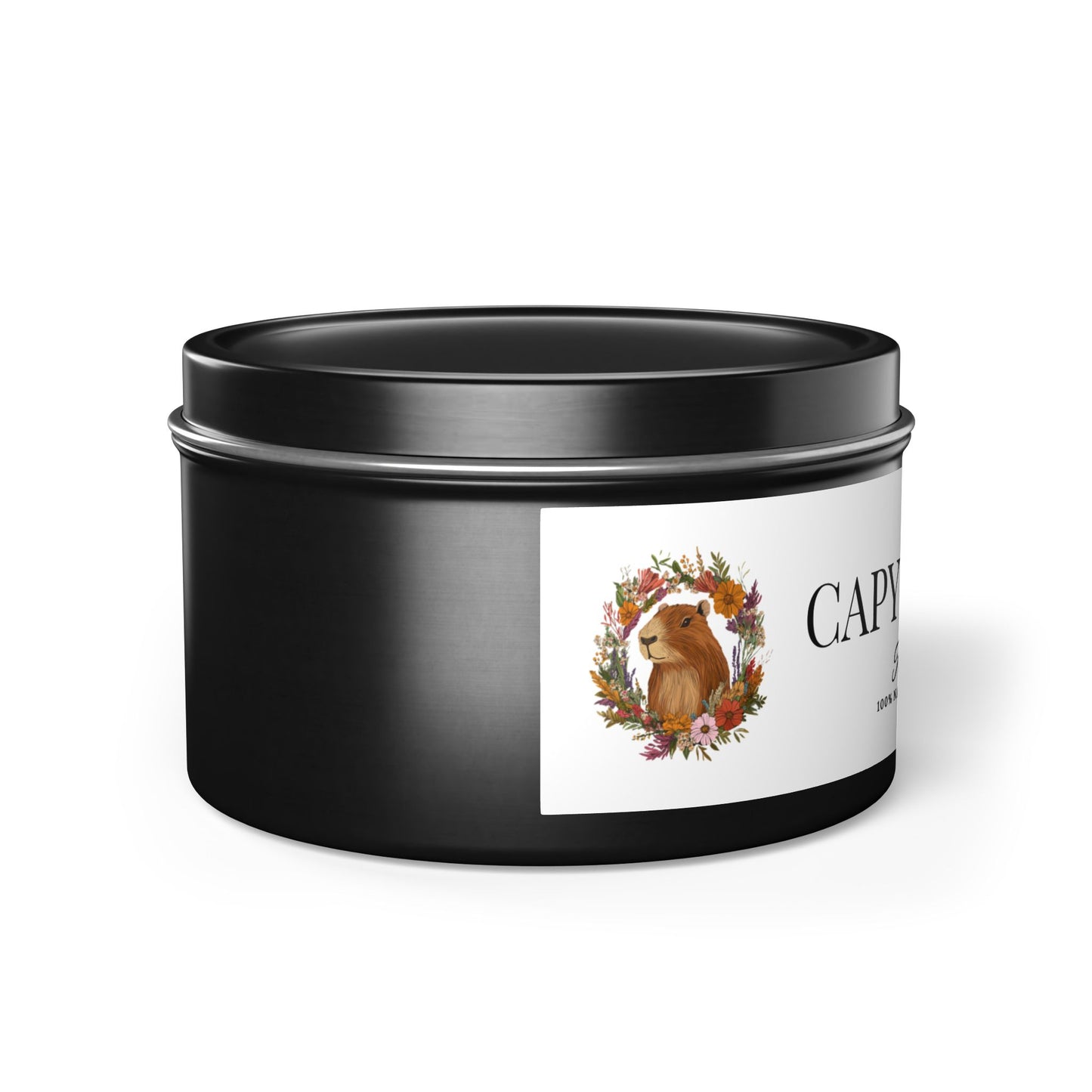 Scented Tin Candles - CAPYBARA’S CAFE - Bring the Coffeehouse Vibes Home!