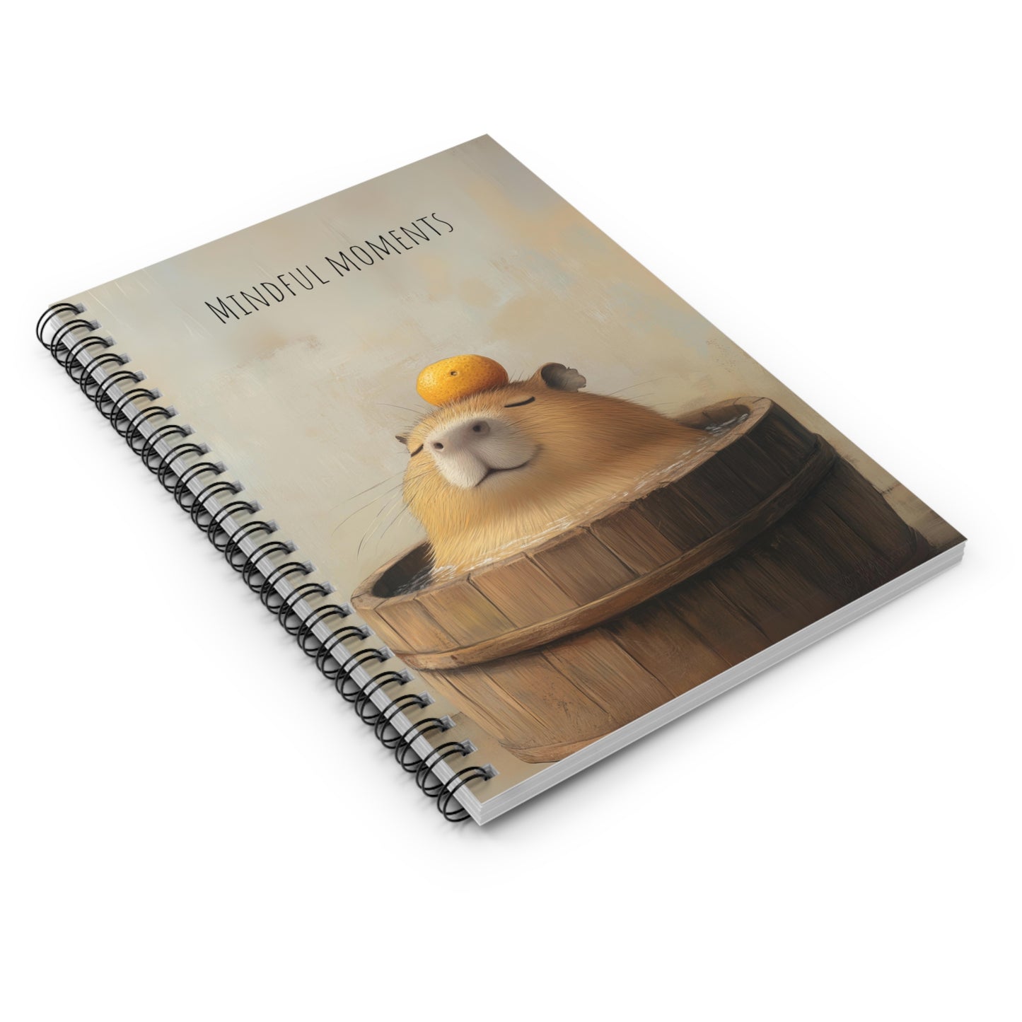 Capybara Notebook - Mindful Moments