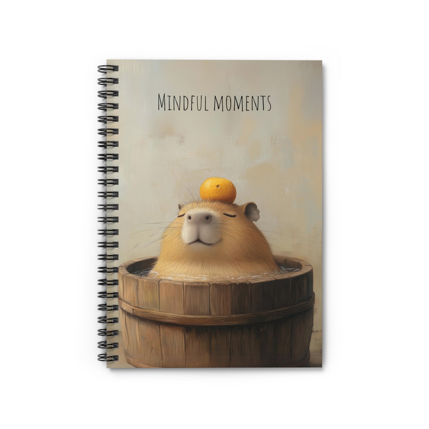Capybara Notebook - Mindful Moments