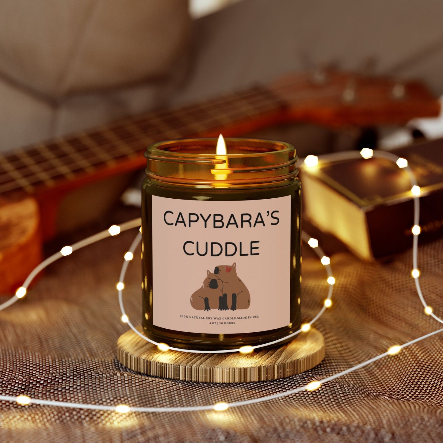 Capybara's Cuddle Candle