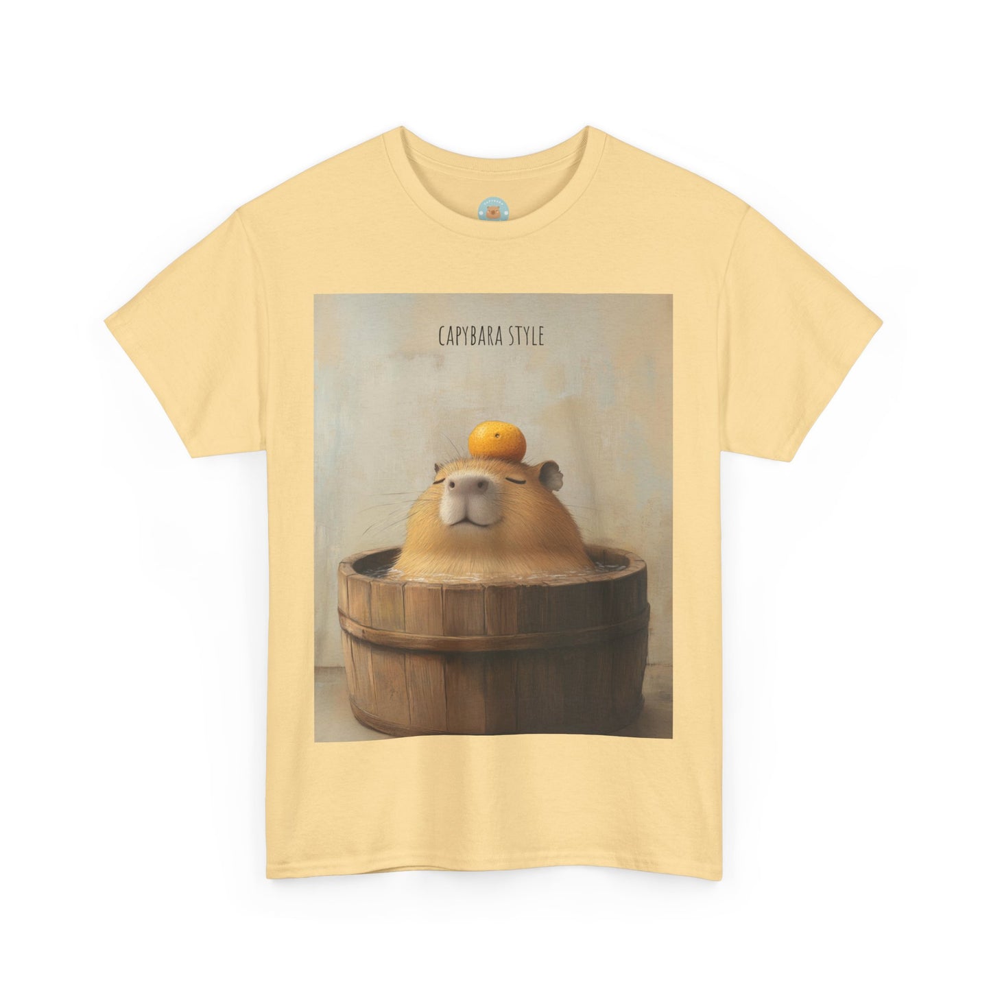 Capybara in the bath - Unisex Tee