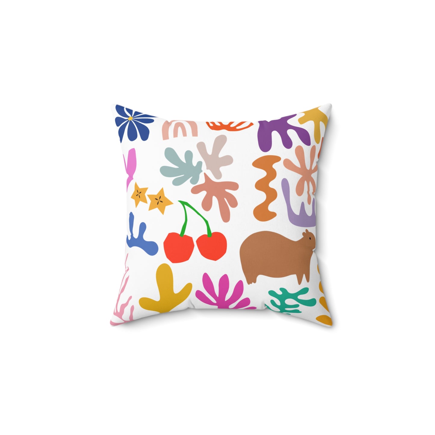Matisse Capybara Square Pillow