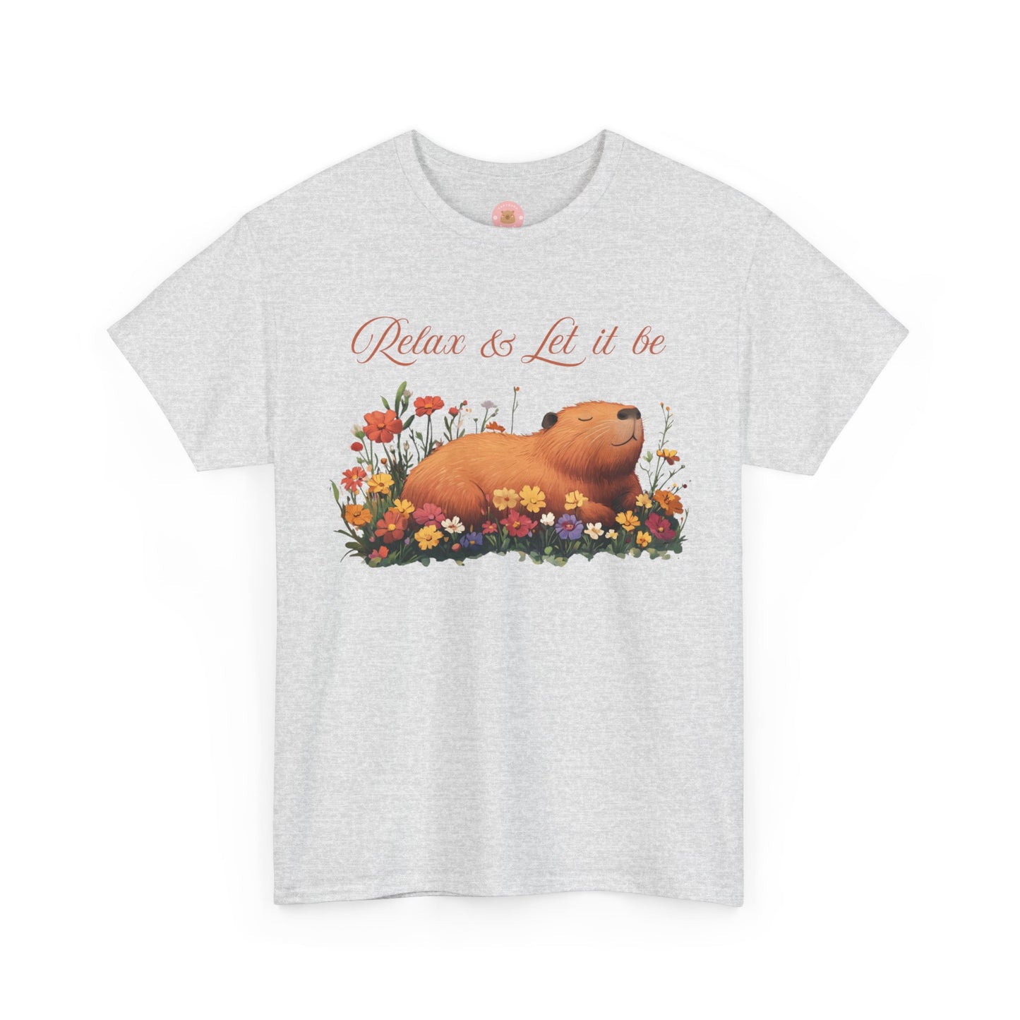 Relax & Let it be Capybara Unisex T-Shirt