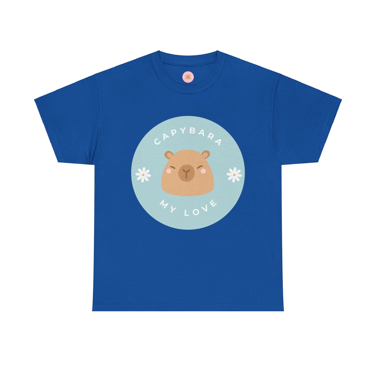 Capybara My Love - T-Shirt (Blue)