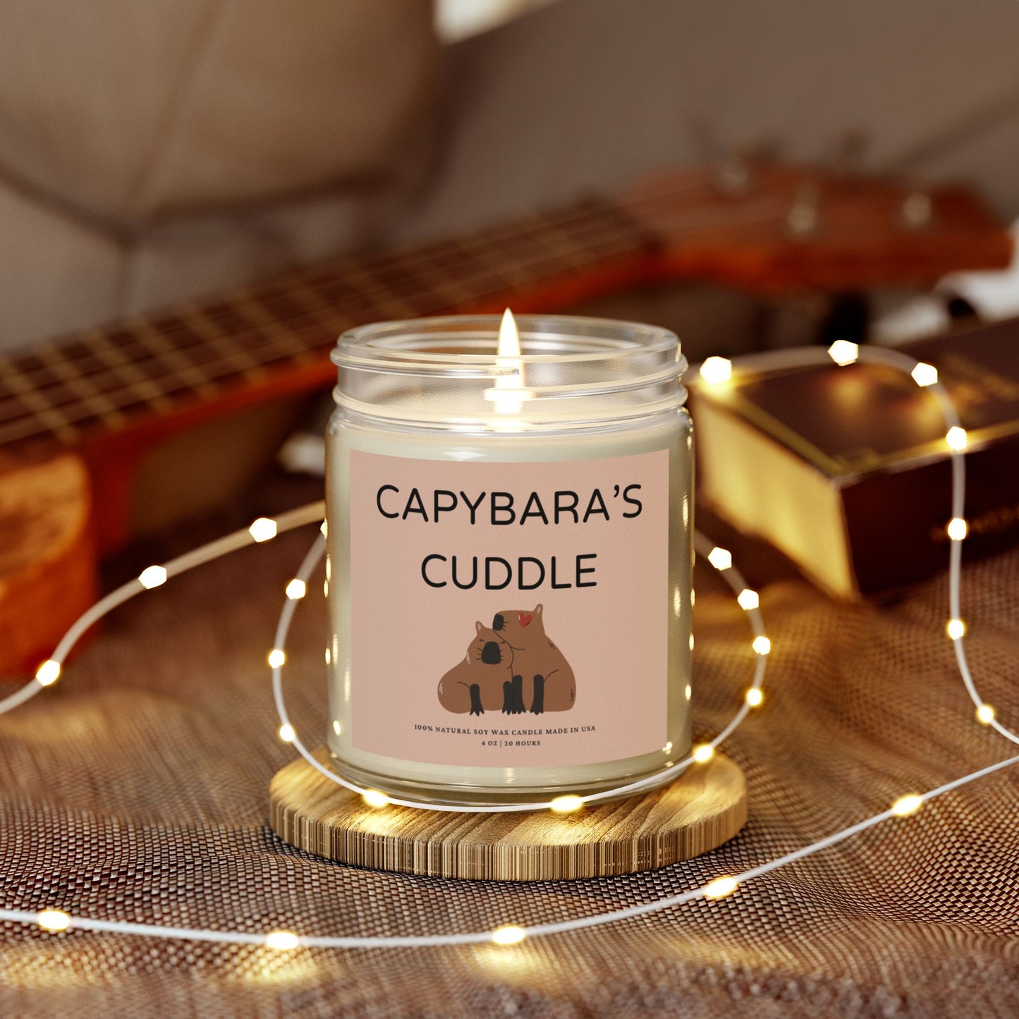 Capybara's Cuddle Candle