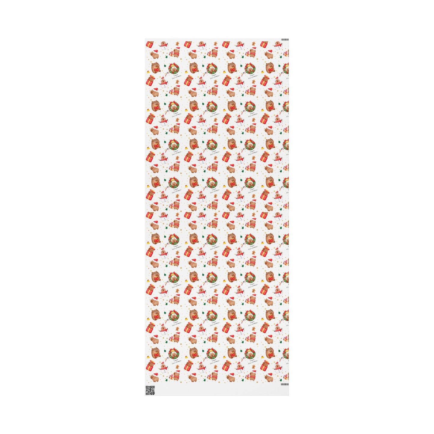 Capybara Christmas Wrapping Paper, Chirstmas Season Wrap, Cute Gift Wrap for Capybara Lovers, Winter Decorating, Party Supplies, Merry Christmas