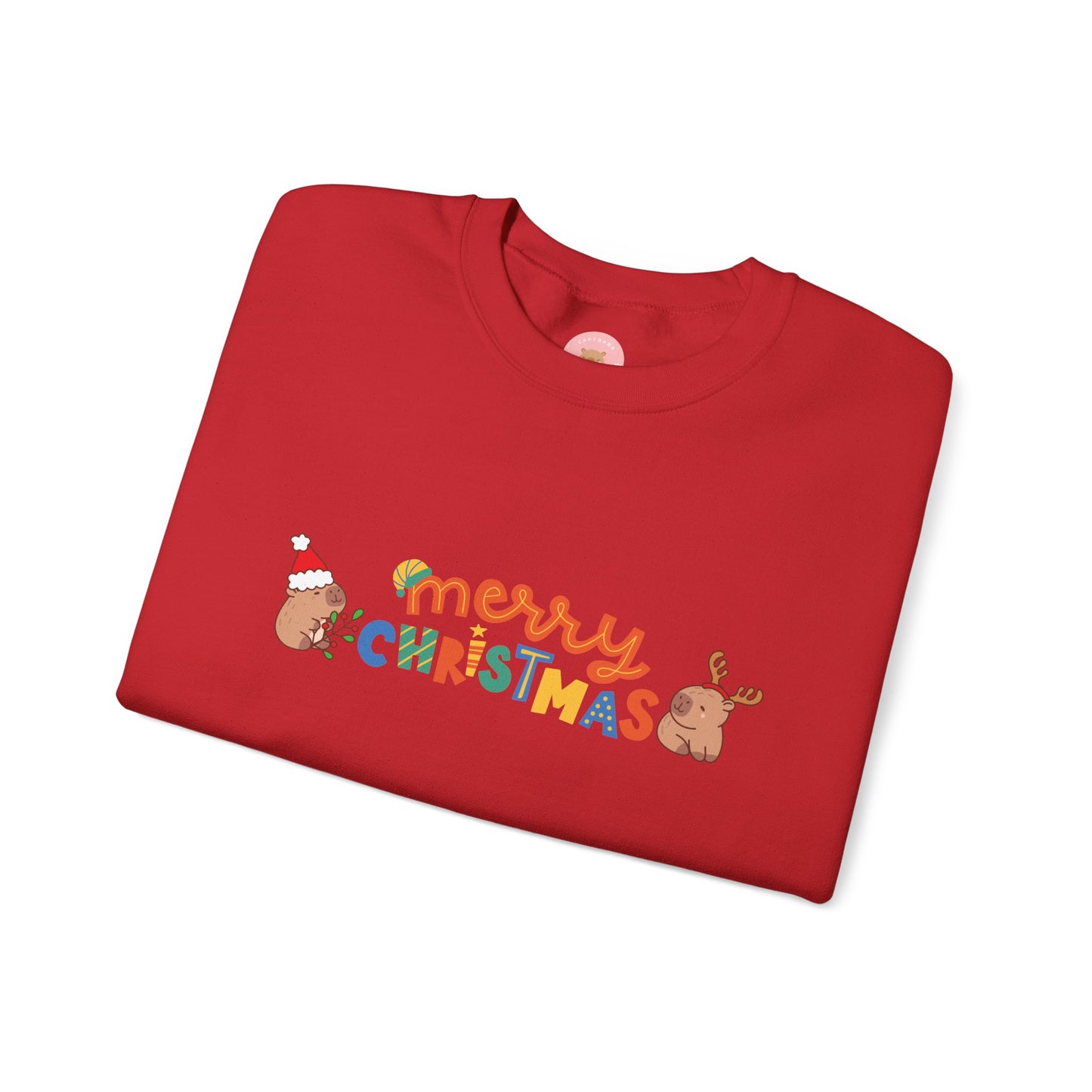 Merry Christmas Capybara Sweatshirt