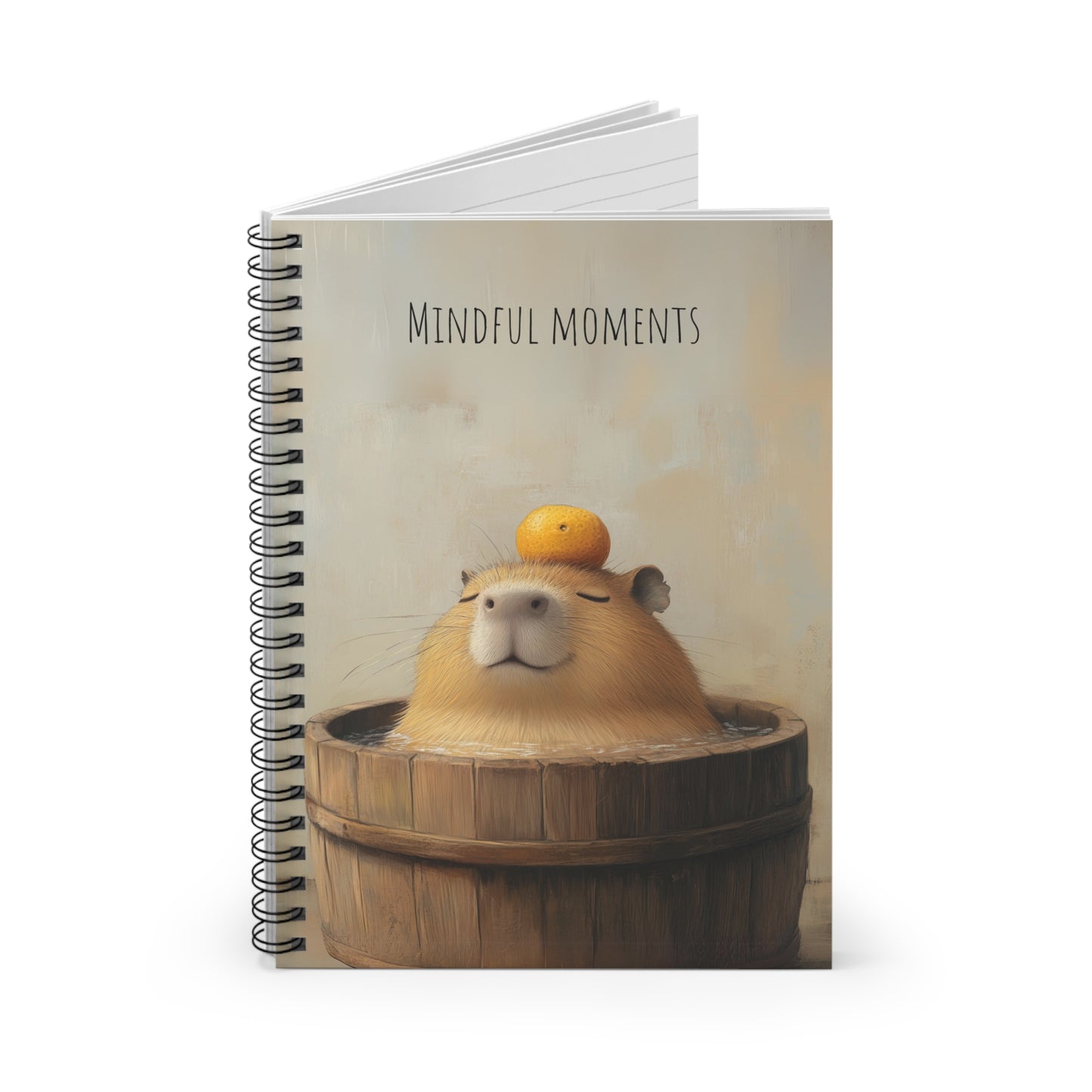 Capybara Notebook - Mindful Moments
