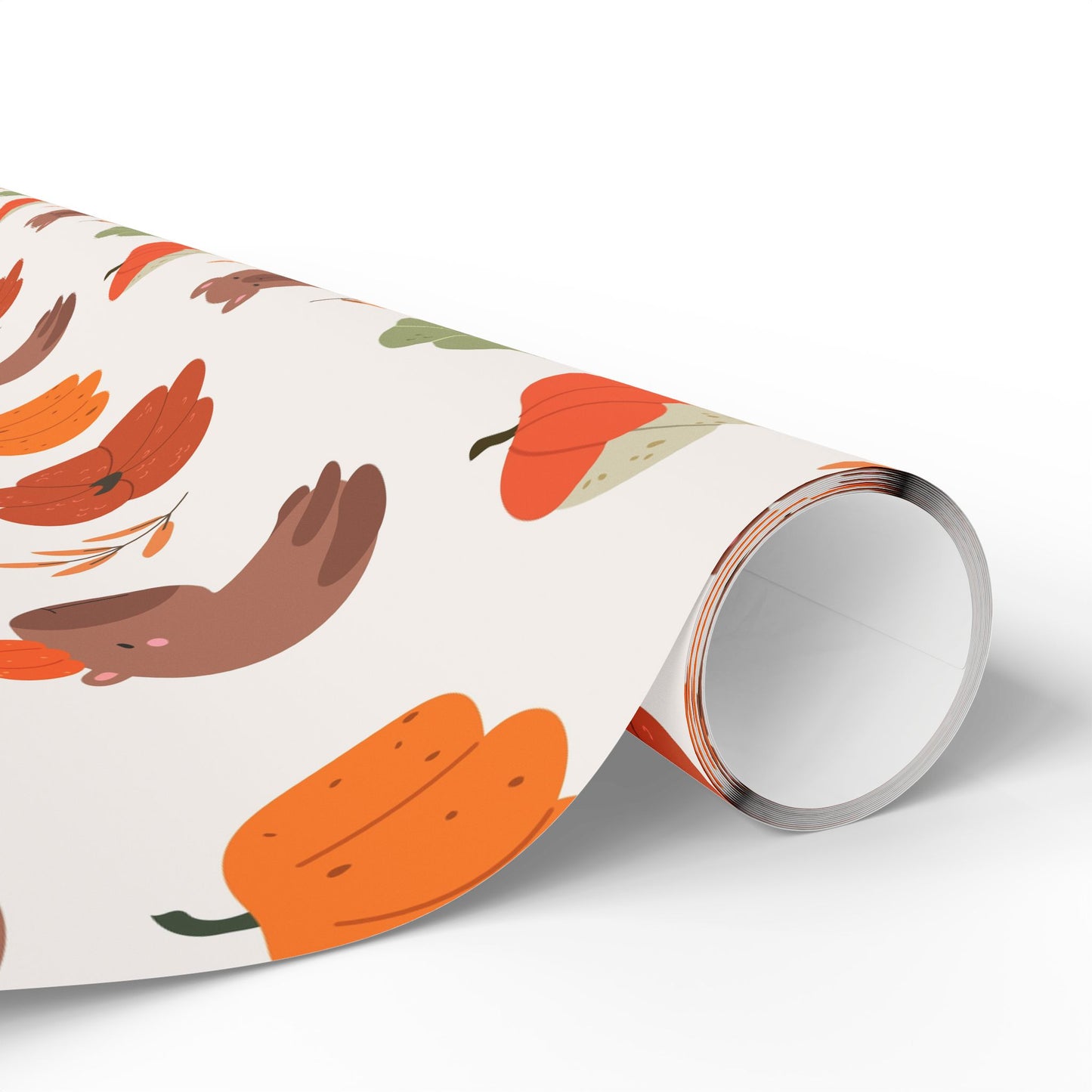 Capybara Pumpkin Wrapping Paper, Spooky Season Wrap, Cute Halloween Gift Wrap for Capybara Lovers, Fall Decorating, Party Supplies, Trick or Treat