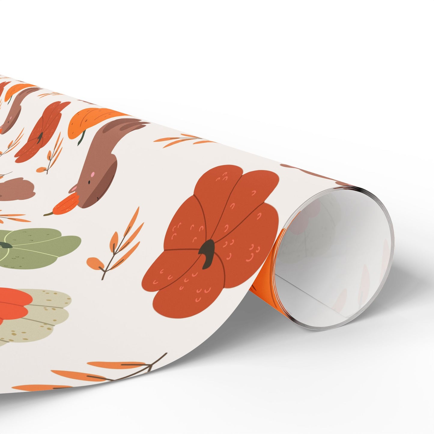 Capybara Pumpkin Wrapping Paper, Spooky Season Wrap, Cute Halloween Gift Wrap for Capybara Lovers, Fall Decorating, Party Supplies, Trick or Treat