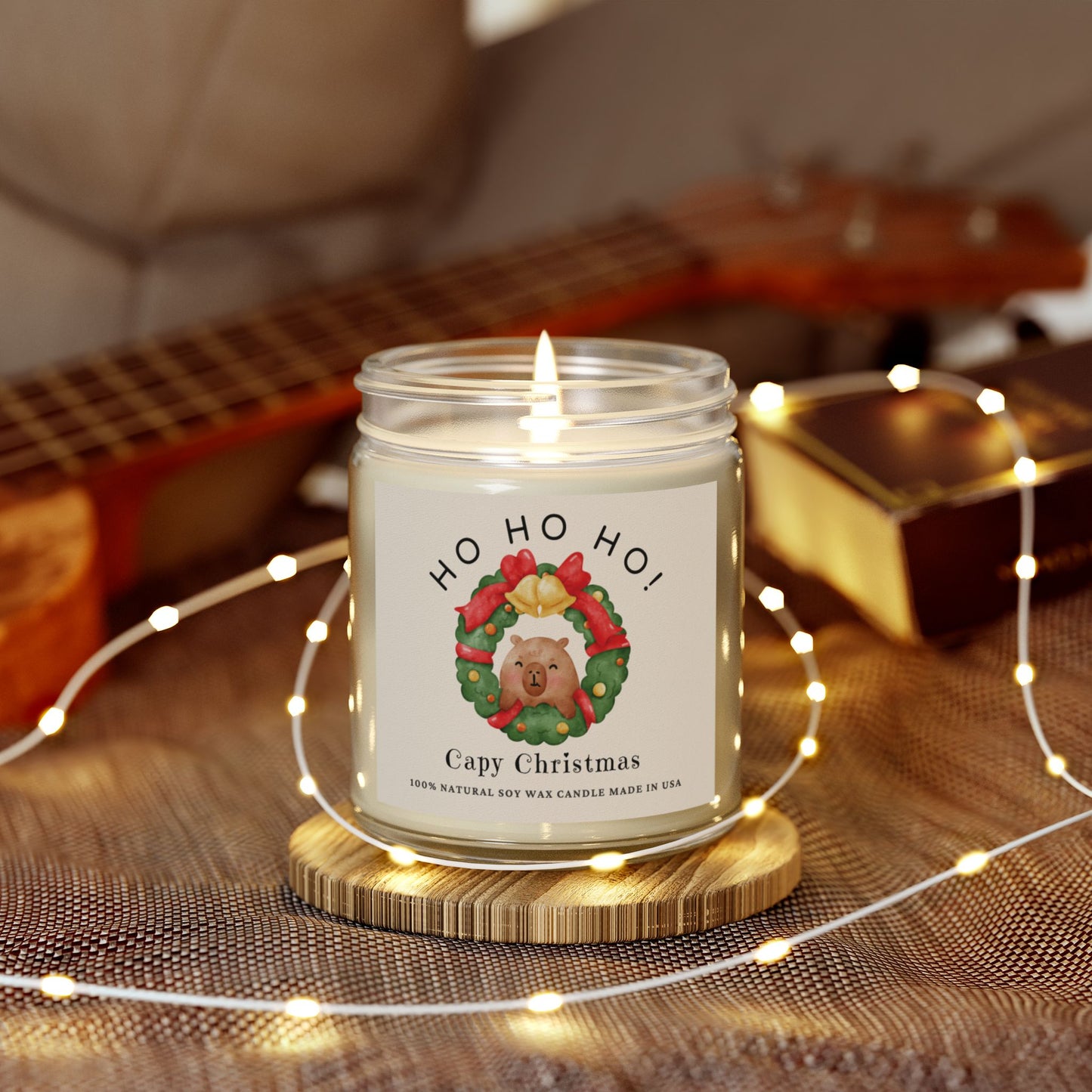 Capy Christmas Scented Candle