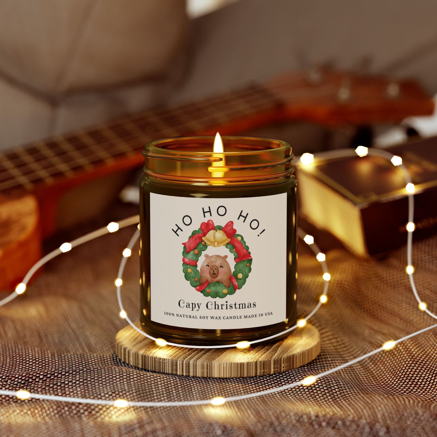 Capy Christmas Scented Candle