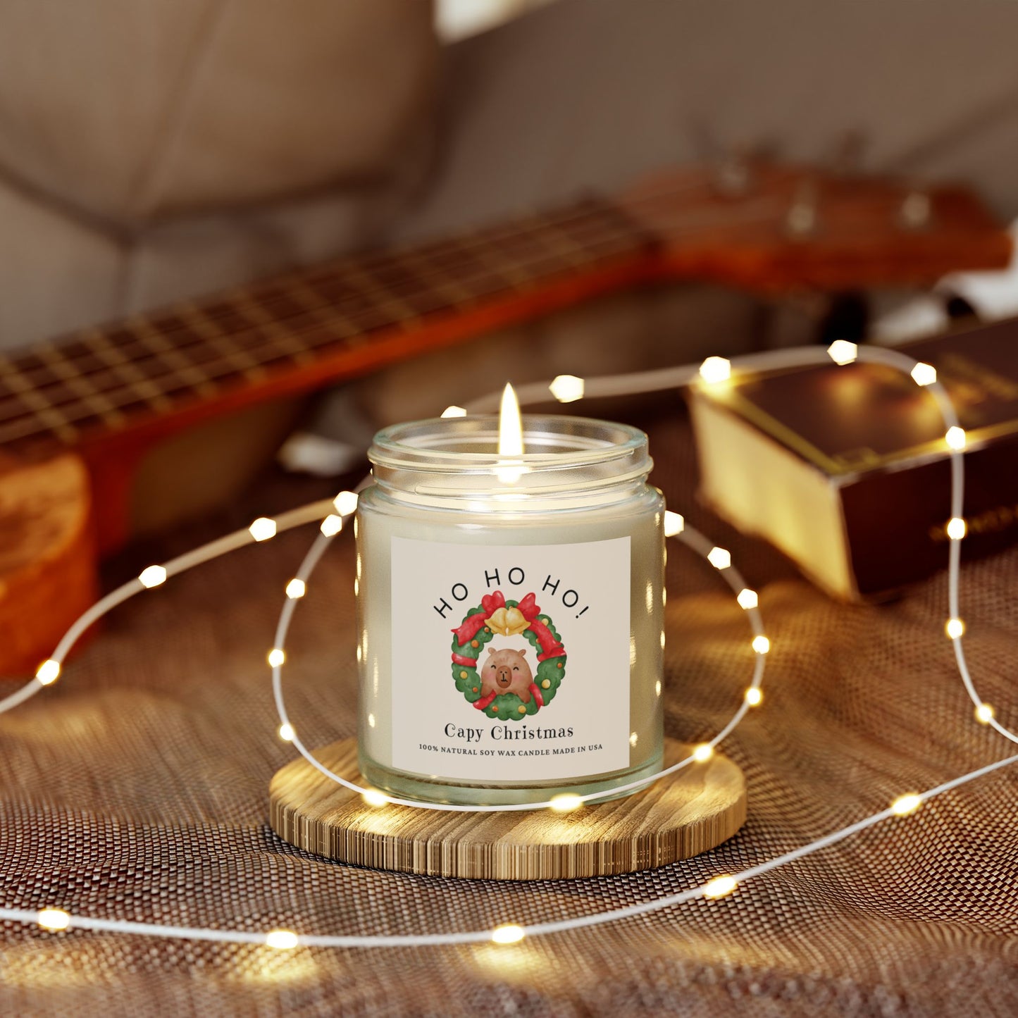 Capy Christmas Scented Candle
