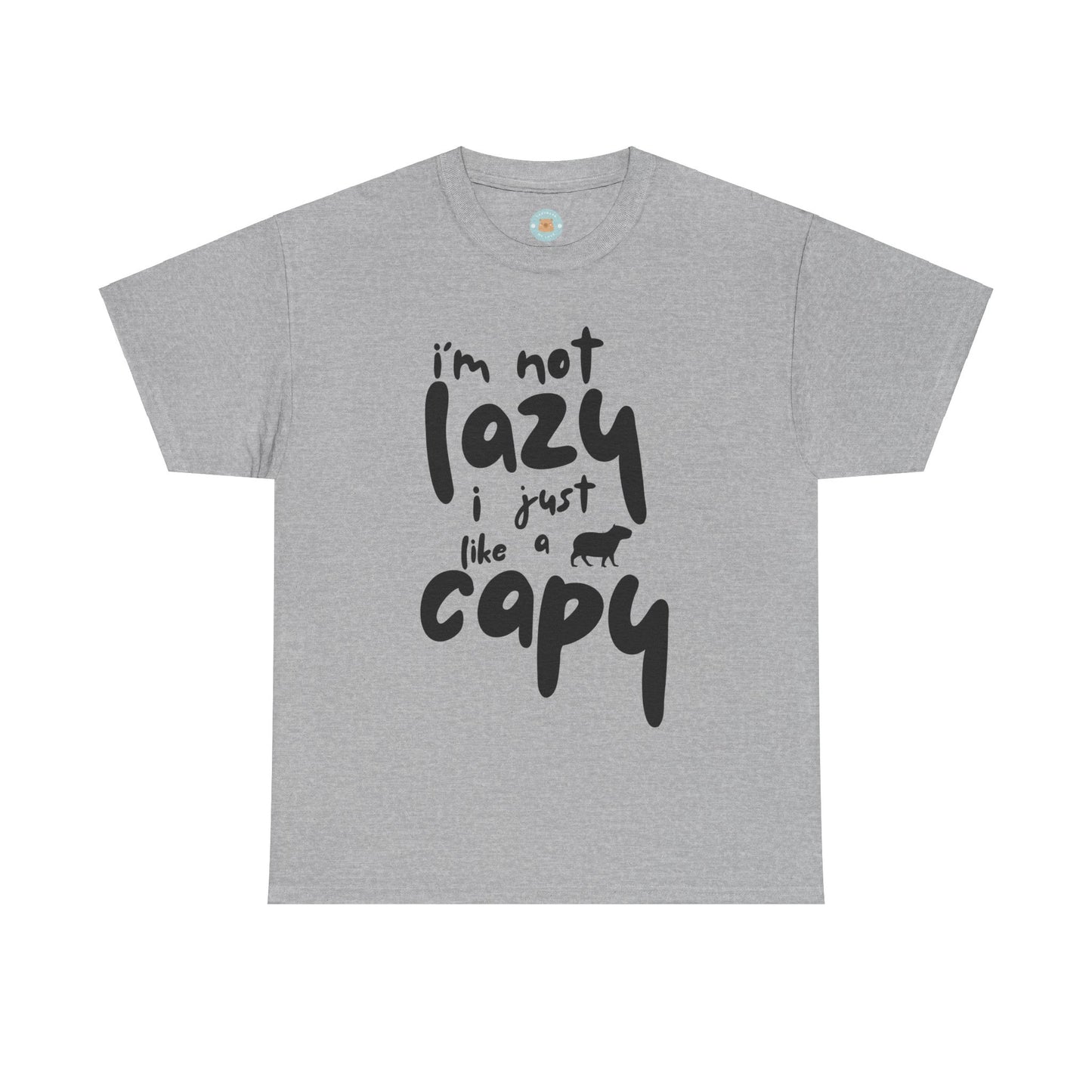 I'm not lazy, I just like a Capy - Unisex T-Shirt