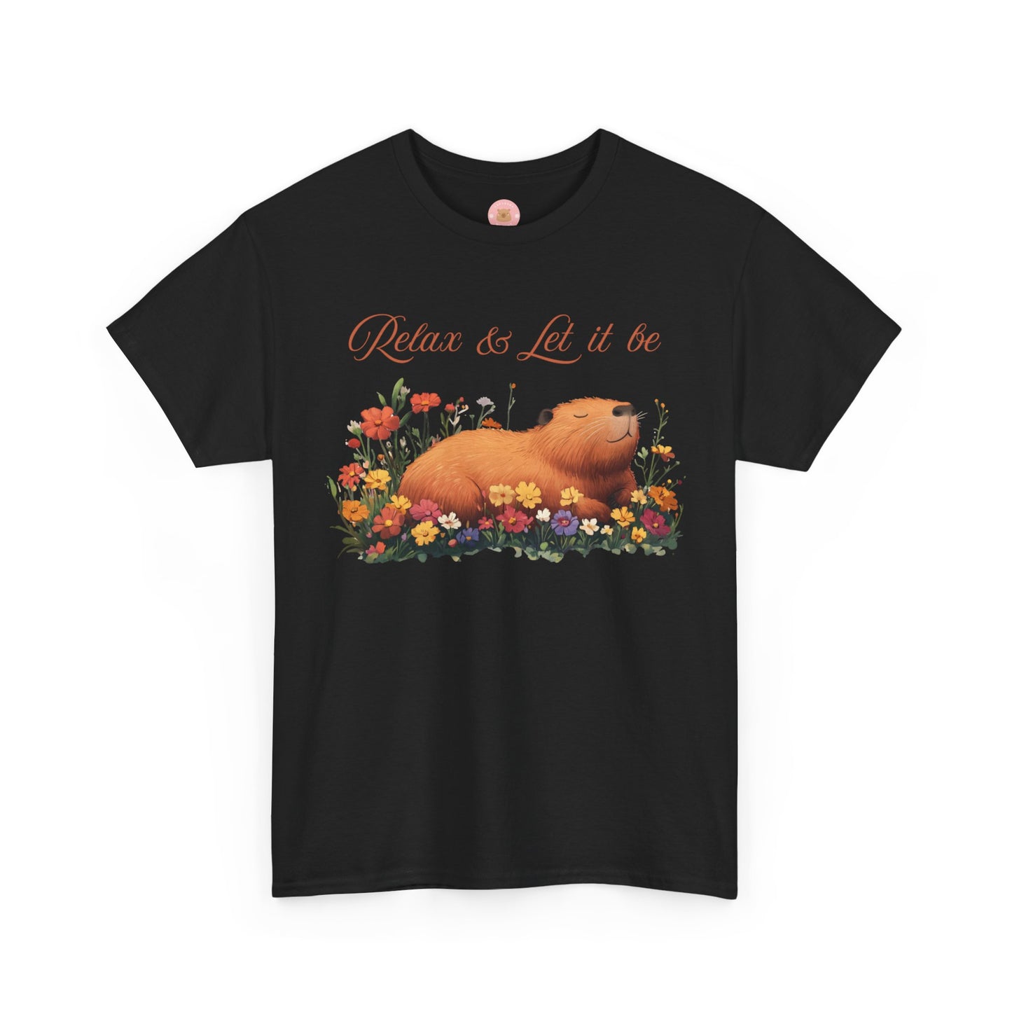Relax & Let it be Capybara Unisex T-Shirt
