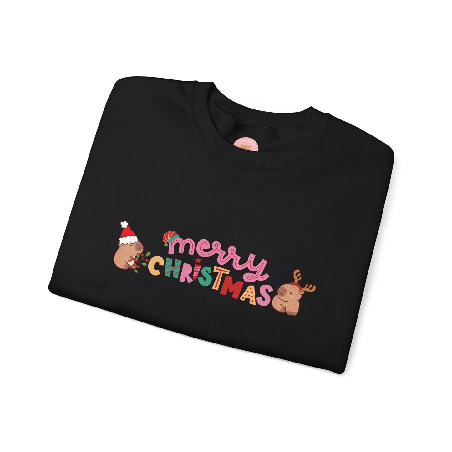 Merry Christmas Capybara Sweatshirt