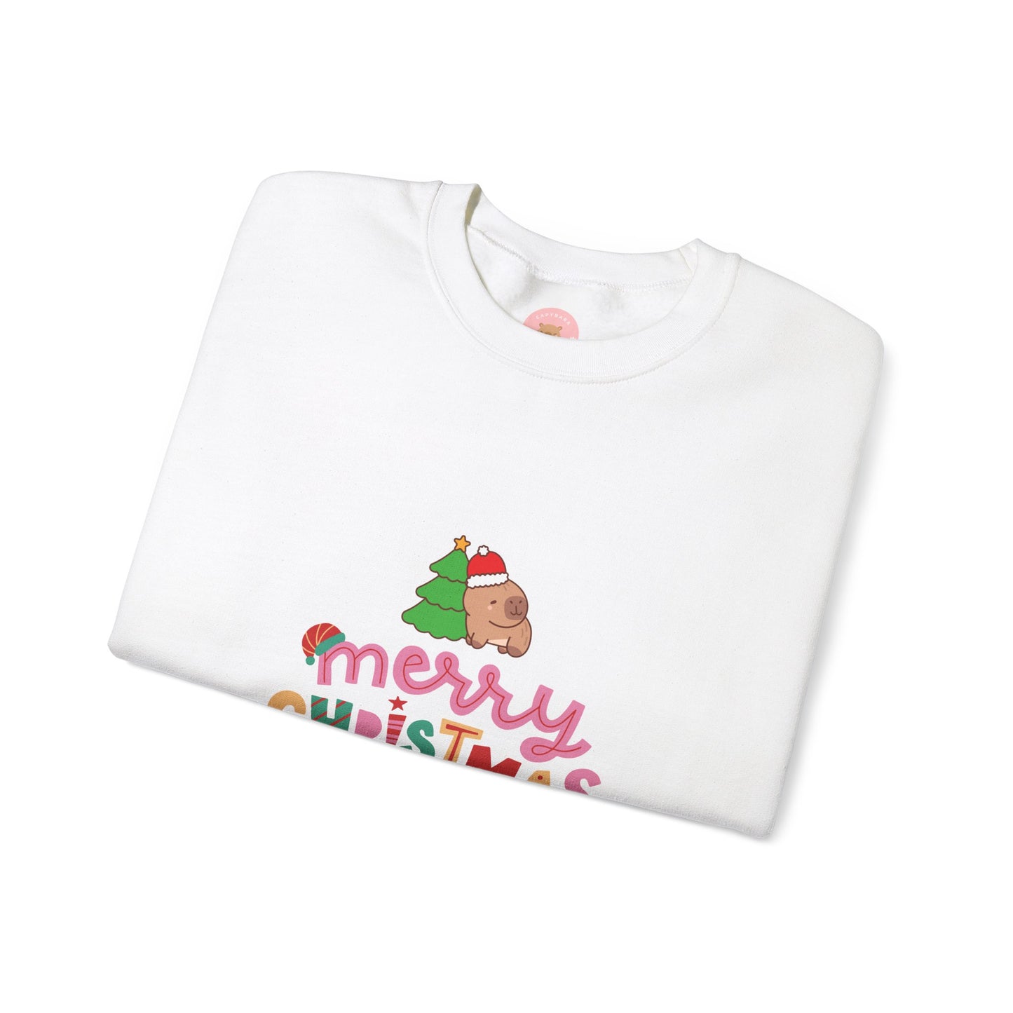 Crewneck Sweatshirt Capybara Christmas Merry Capybara Claus Is Coming To Town