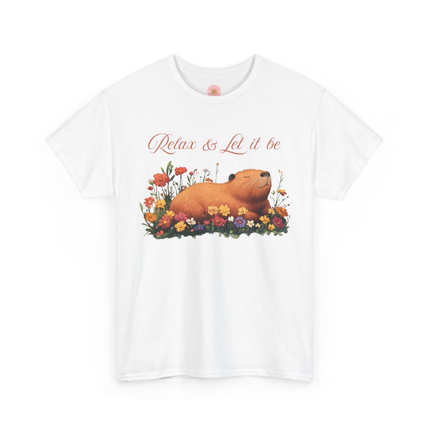 Relax & Let it be Capybara Unisex T-Shirt