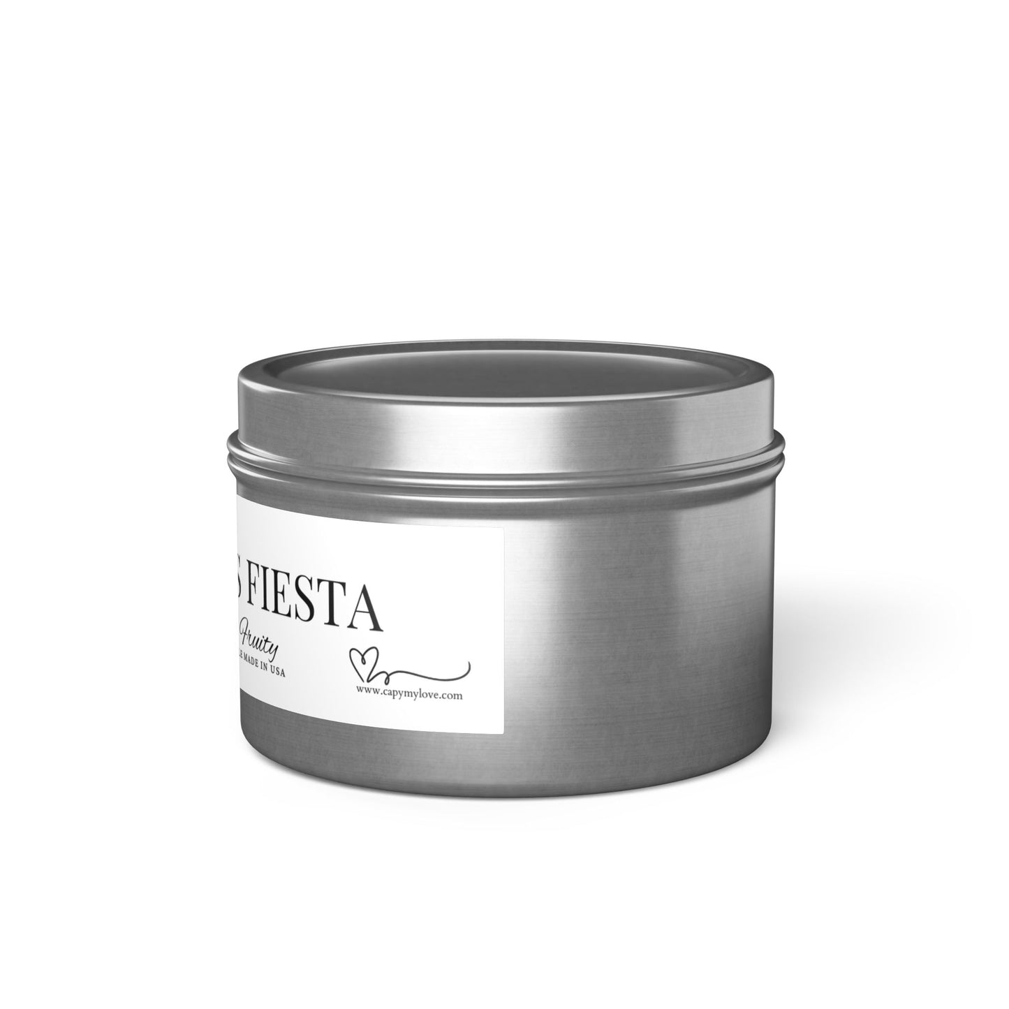 Scented Tin Candles - CAPYBARA’S FIESTA - Tropical Mango Coconut Candle