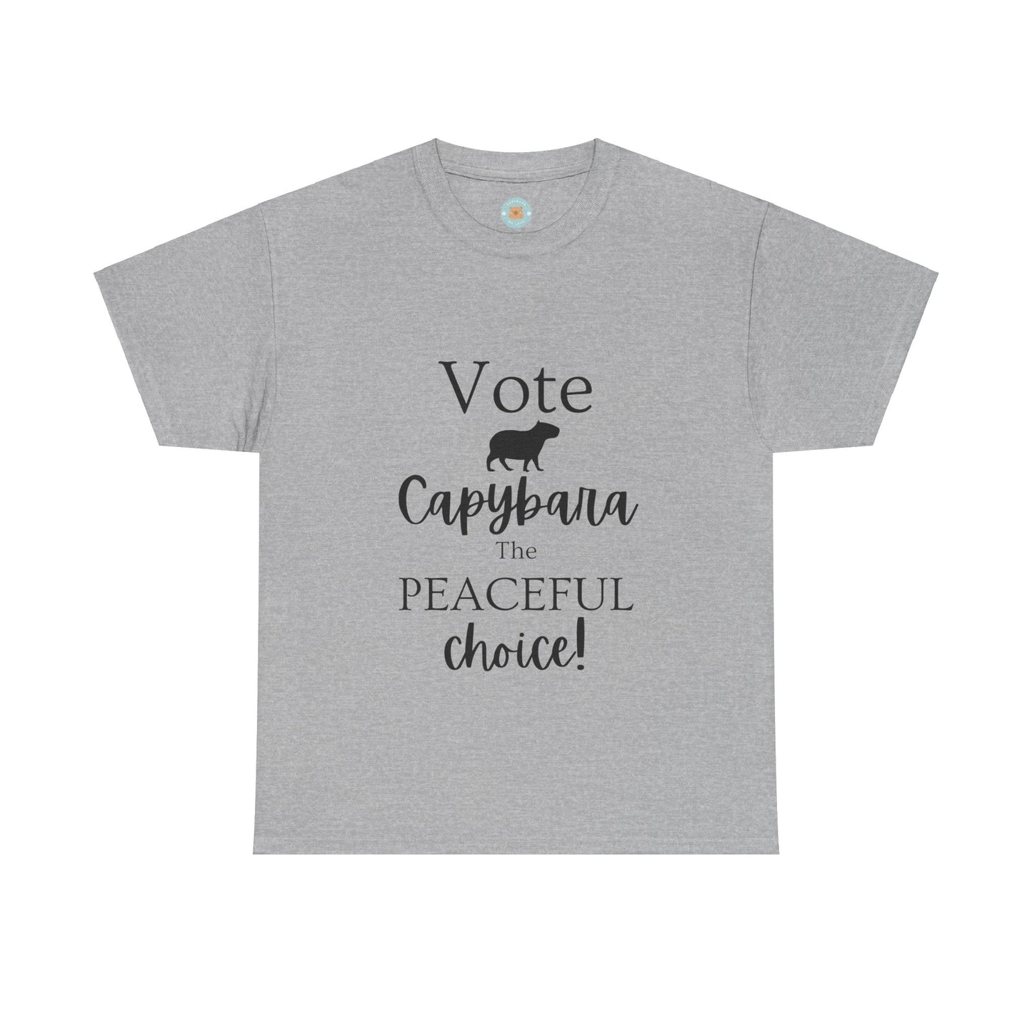 Vote Capybara the peaceful choice! - Unisex T-Shirt