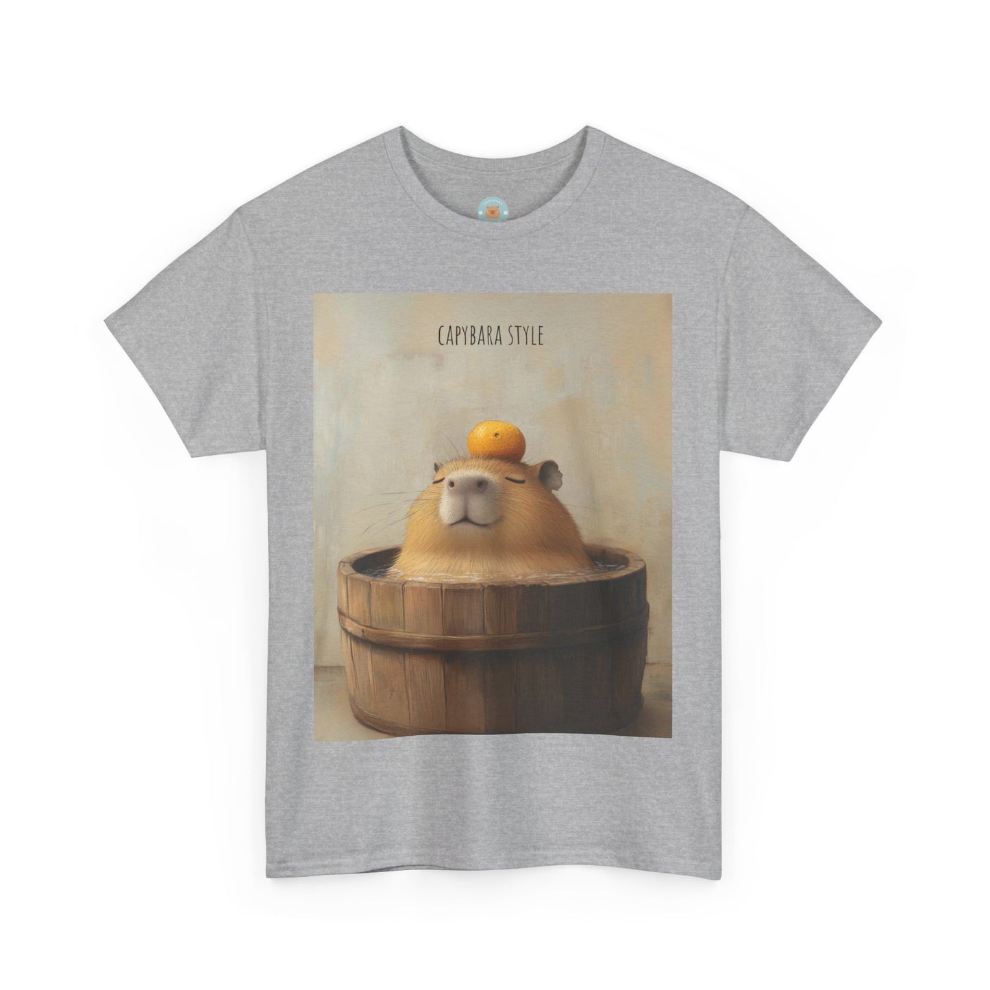 Capybara in the bath - Unisex Tee