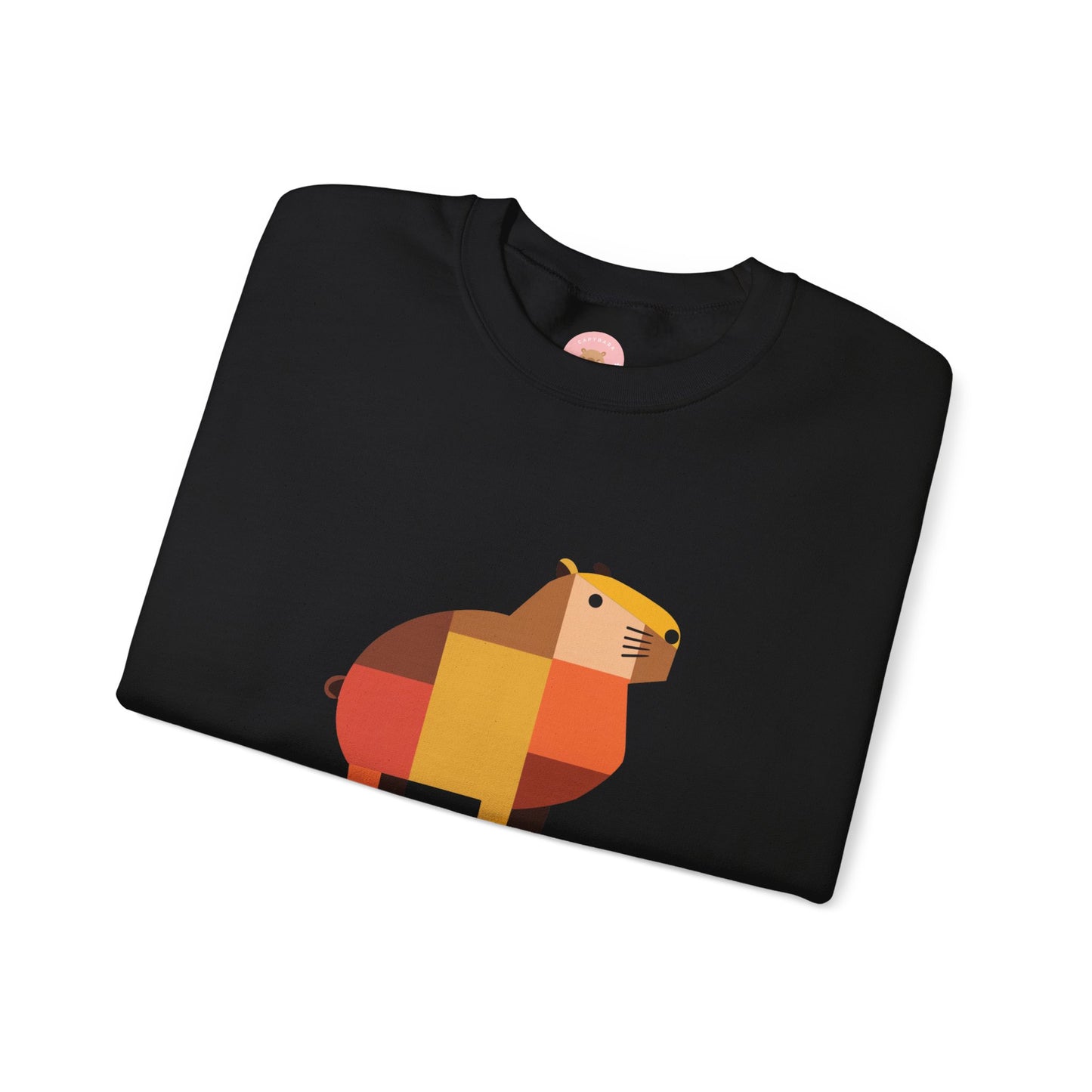 Capy de Cubisme - Cubisme Style Capybara Sweatshirt