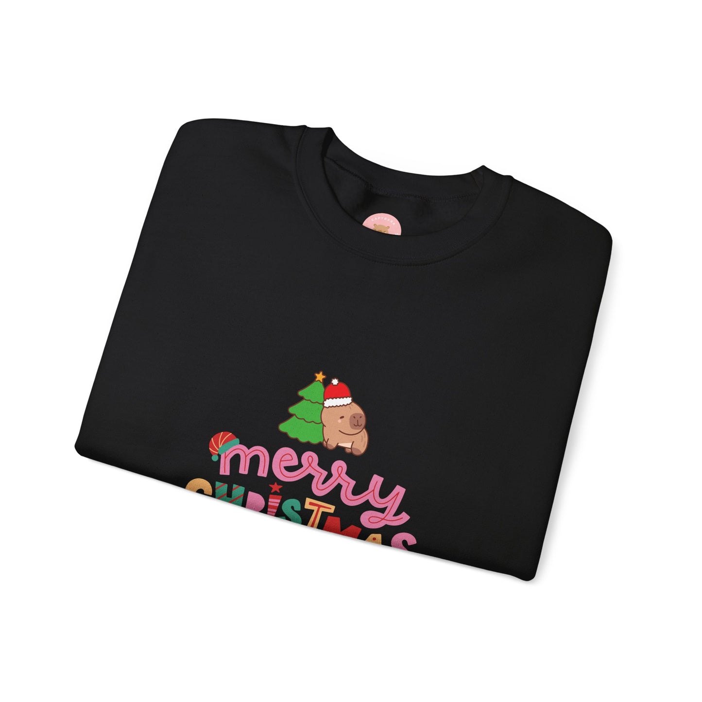 Crewneck Sweatshirt Capybara Christmas Merry Capybara Claus Is Coming To Town