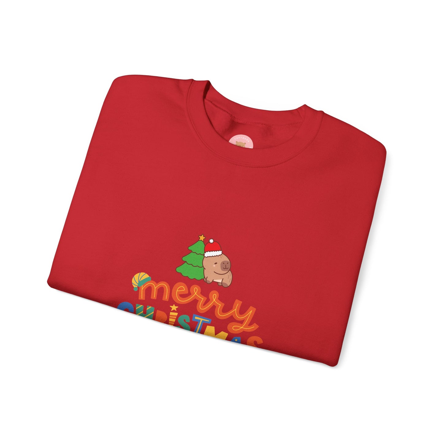 Crewneck Sweatshirt Capybara Christmas Merry Capybara Claus Is Coming To Town