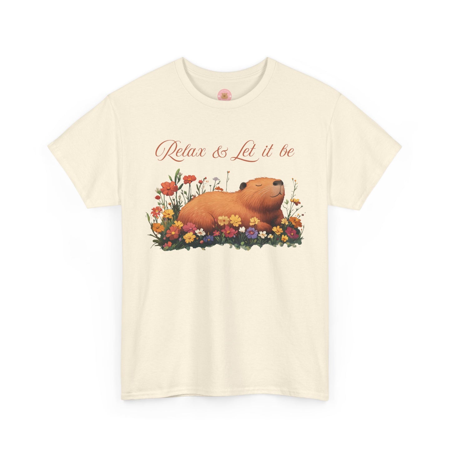 Relax & Let it be Capybara Unisex T-Shirt