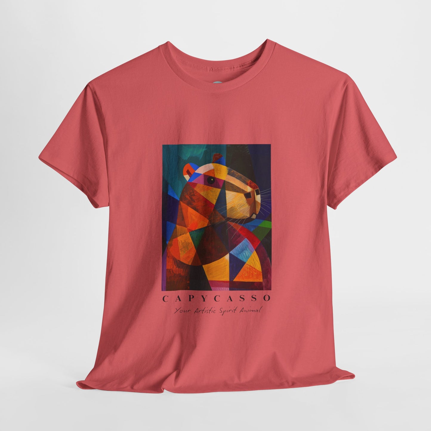 CAPYCASSO II - Abstract Picasso Inspired Capybara T-shirt