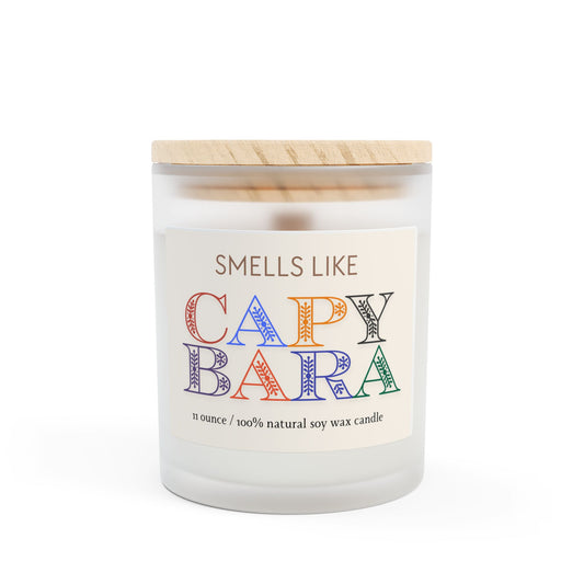 Smells Like Capybara! Capybara Frost Candle 11oz (9 Scents)