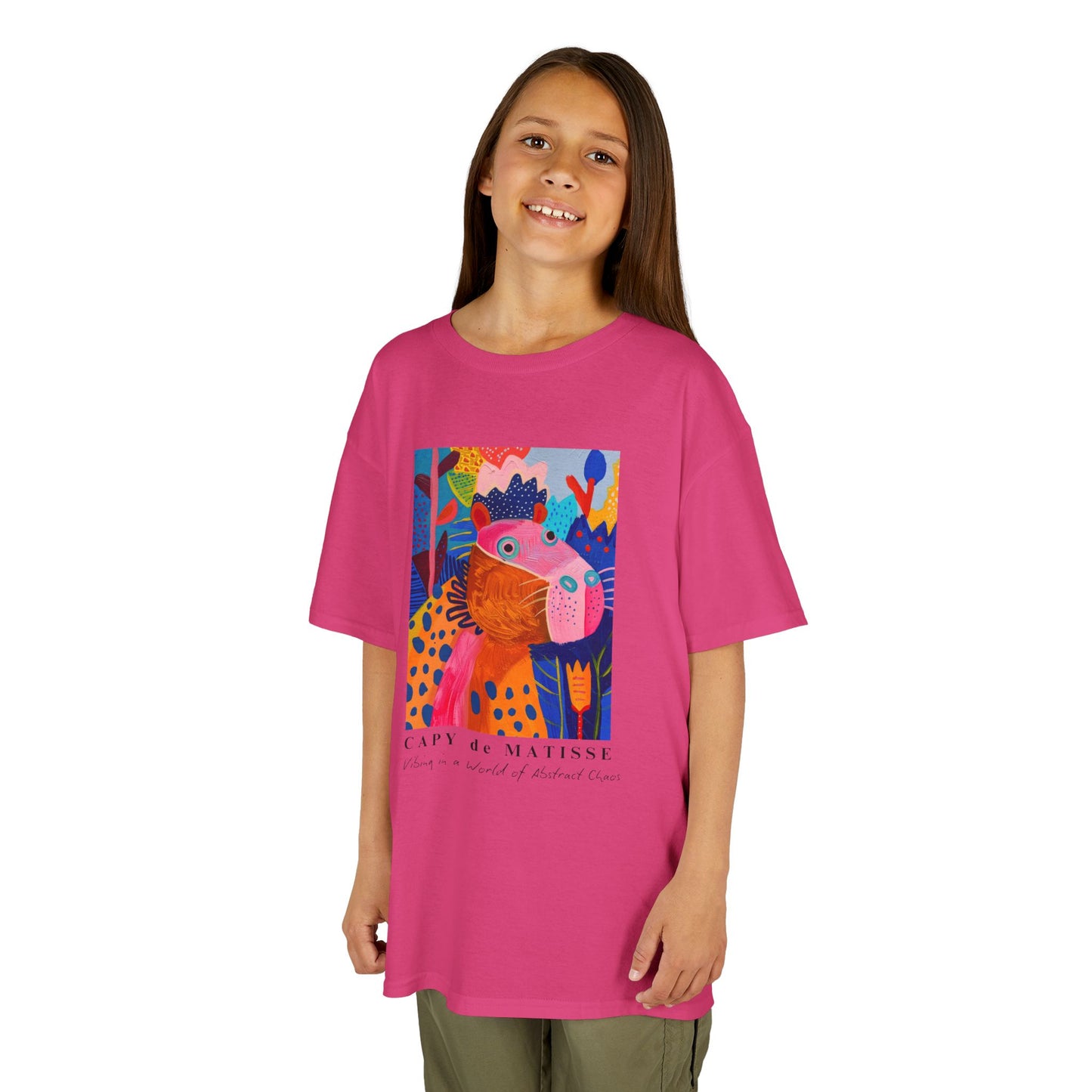 CAPY de MATISSE III Capybara Kid T-shirt (Family matching outfit)