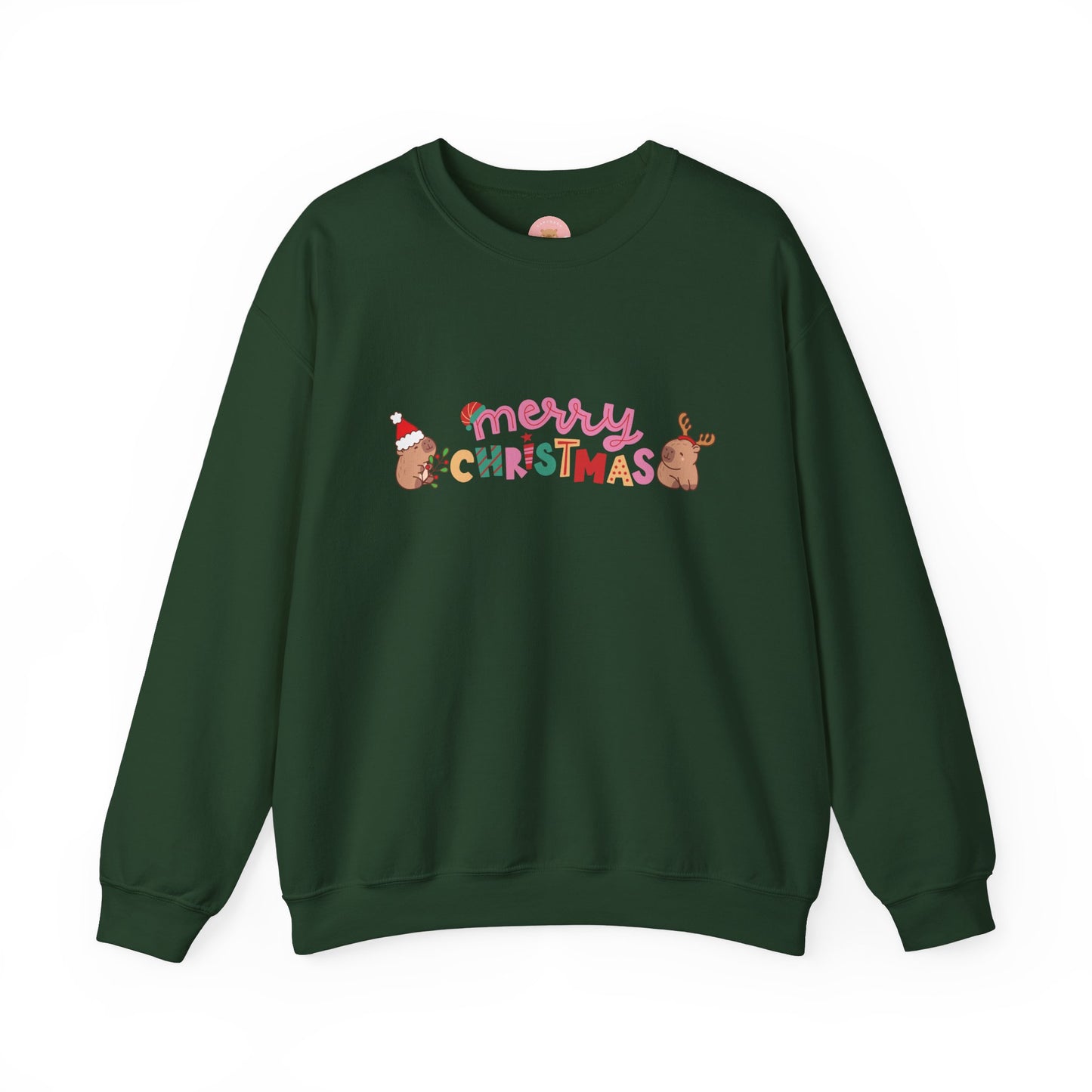 Merry Christmas Capybara Sweatshirt
