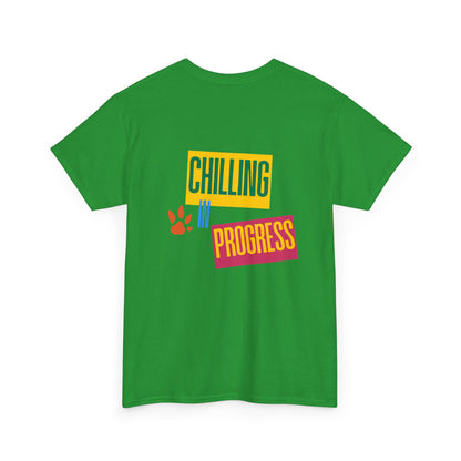 Chilling in Progress Capybara T-Shirt-  Warning: May cause spontaneous relaxation!