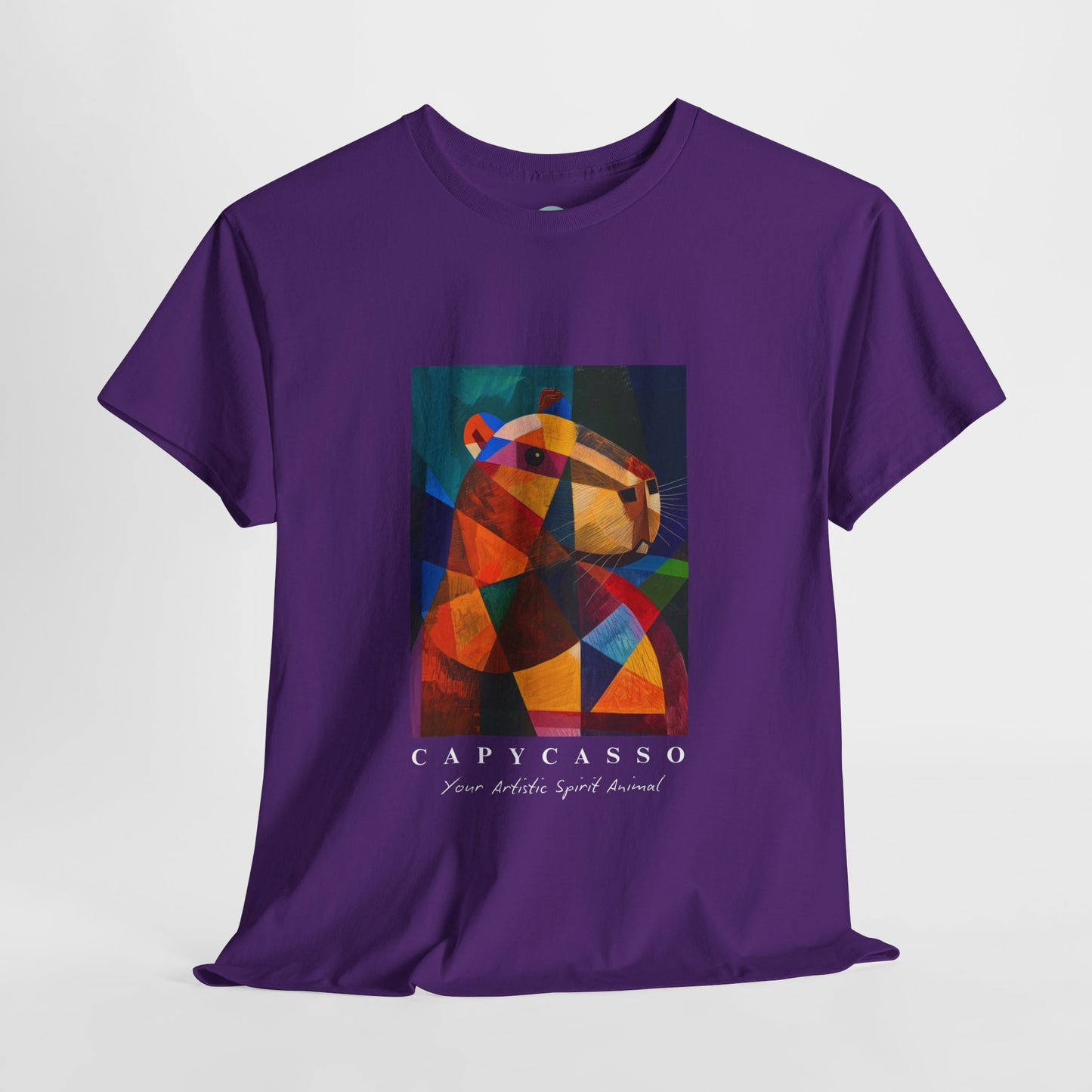 CAPYCASSO II - Abstract Picasso Inspired Capybara T-shirt