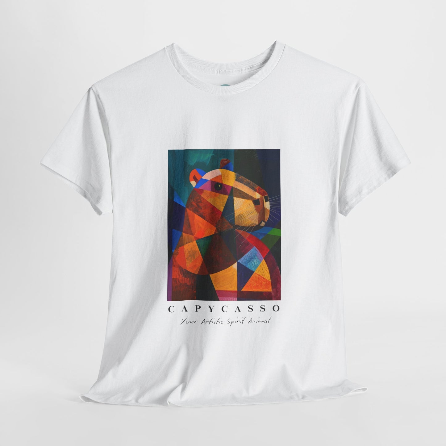 CAPYCASSO II - Abstract Picasso Inspired Capybara T-shirt