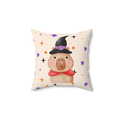 Capybara Halloween Pillow, Stylish Decorative Cushion, Cozy Living Room Throw Pillow, Cuddle Cushion, Whimsical Eye-catching Cushion
