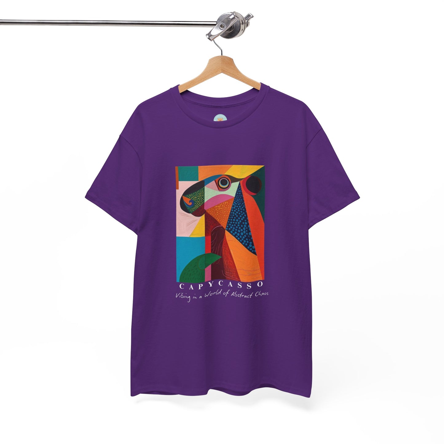 CAPYCASSO- Abstract Picasso Inspired Capybara T-shirt