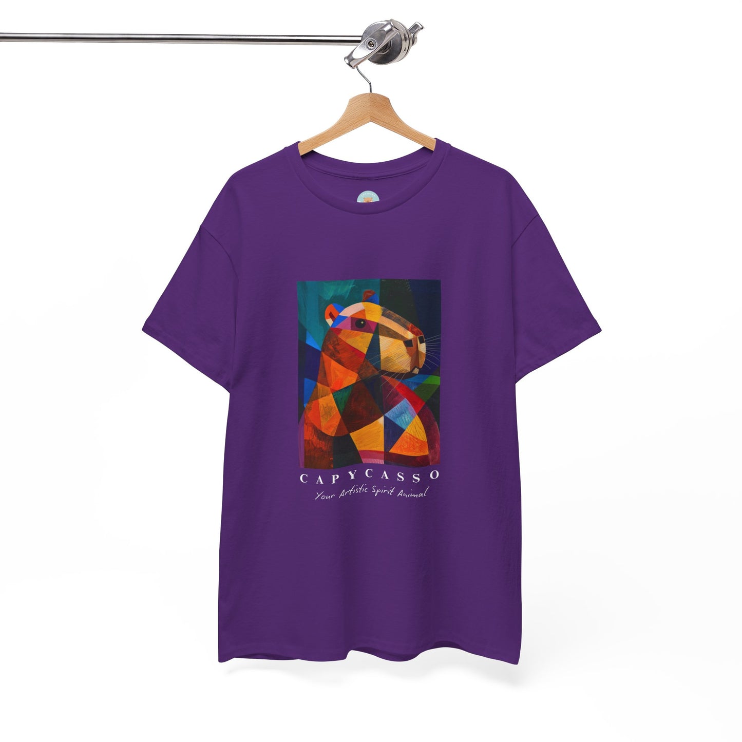 CAPYCASSO II - Abstract Picasso Inspired Capybara T-shirt
