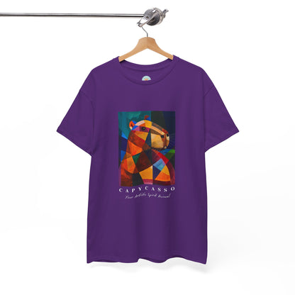 CAPYCASSO II - Abstract Picasso Inspired Capybara T-shirt