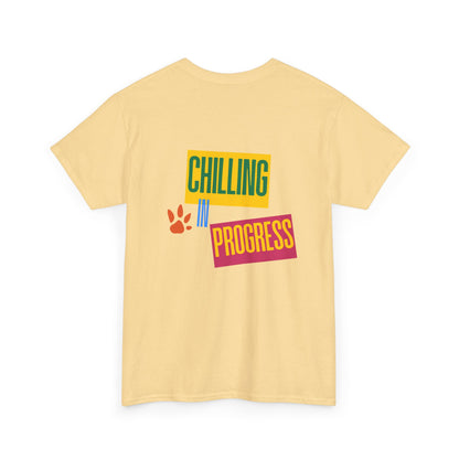 Chilling in Progress Capybara T-Shirt-  Warning: May cause spontaneous relaxation!