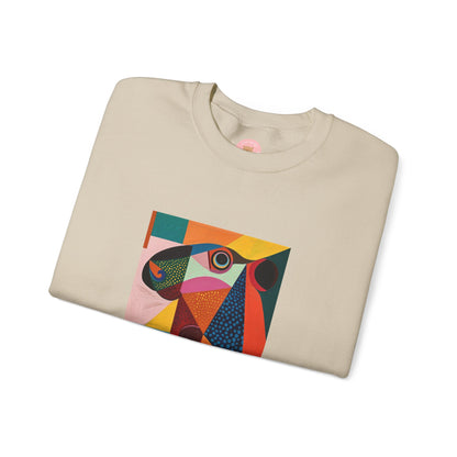 Capycasso Capybara sweatshirt features a painting inspired by Pablo Picasso, with very abstract forms and geometric shapes. It adds a funny vibe and is perfect for capybara and art lovers. This cozy sweatshirt is ideal for colder months and offers a comfy wearing experience with top-tier durability.