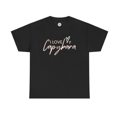 I love capybara - Unisex T-Shirt