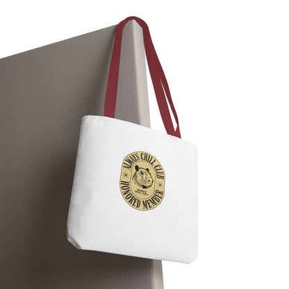 Capybara Tote Bag - Always Chill Club Honored Member Design