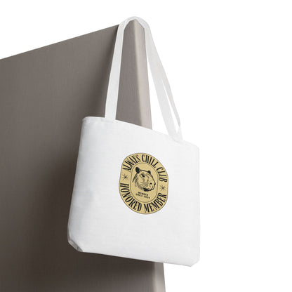 Capybara Tote Bag - Always Chill Club Honored Member Design