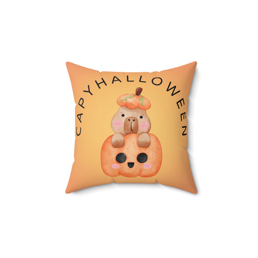 Capy Halloween Pillow, Stylish Decorative Cushion, Cozy Living Room Throw Pillow, Cute Cuddle Cushion, Whimsical Eye-catching Cushion