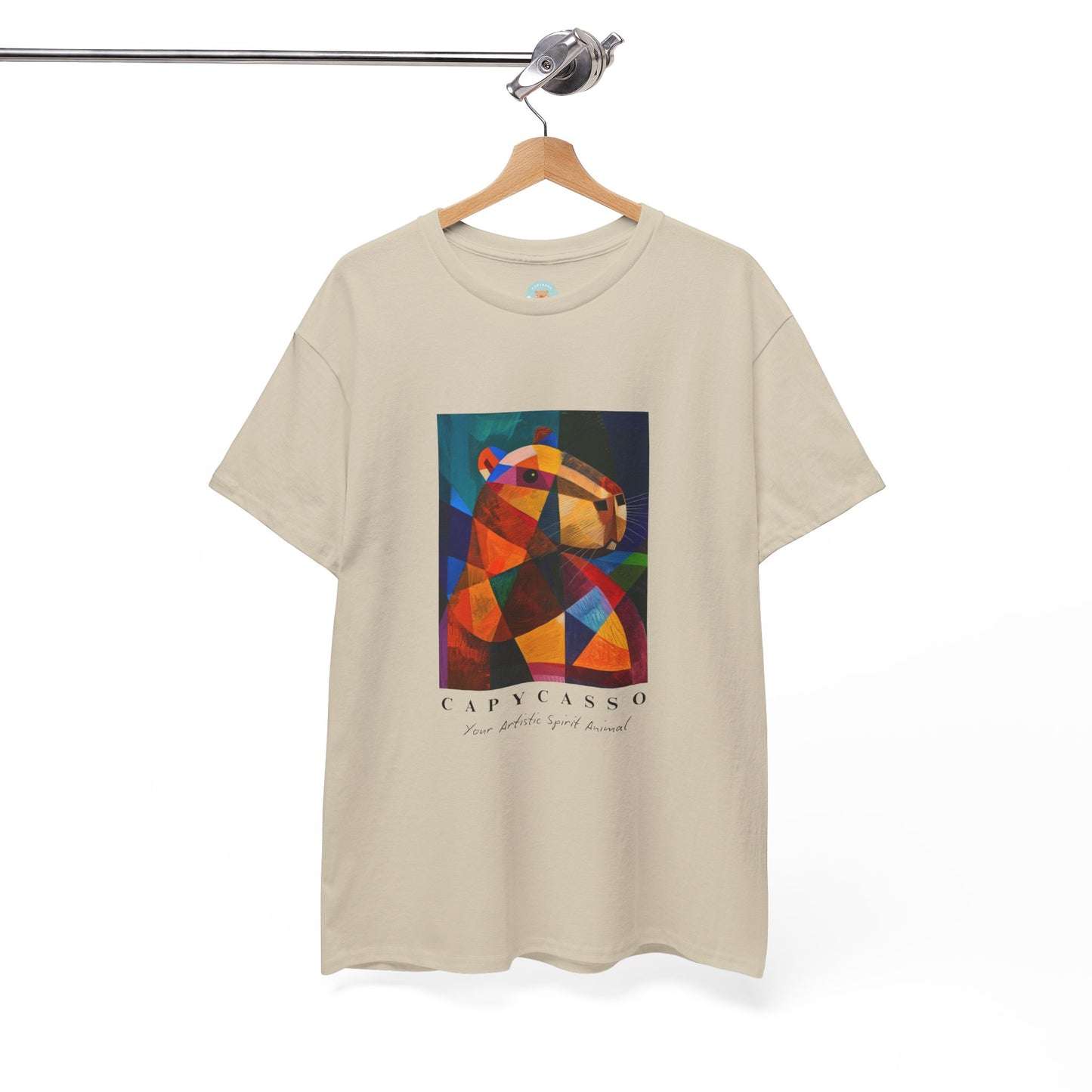 CAPYCASSO II - Abstract Picasso Inspired Capybara T-shirt