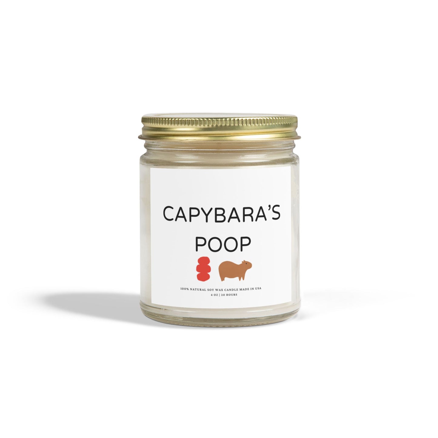 Funny Candle Gift Capybara's Poop (9 Scents)